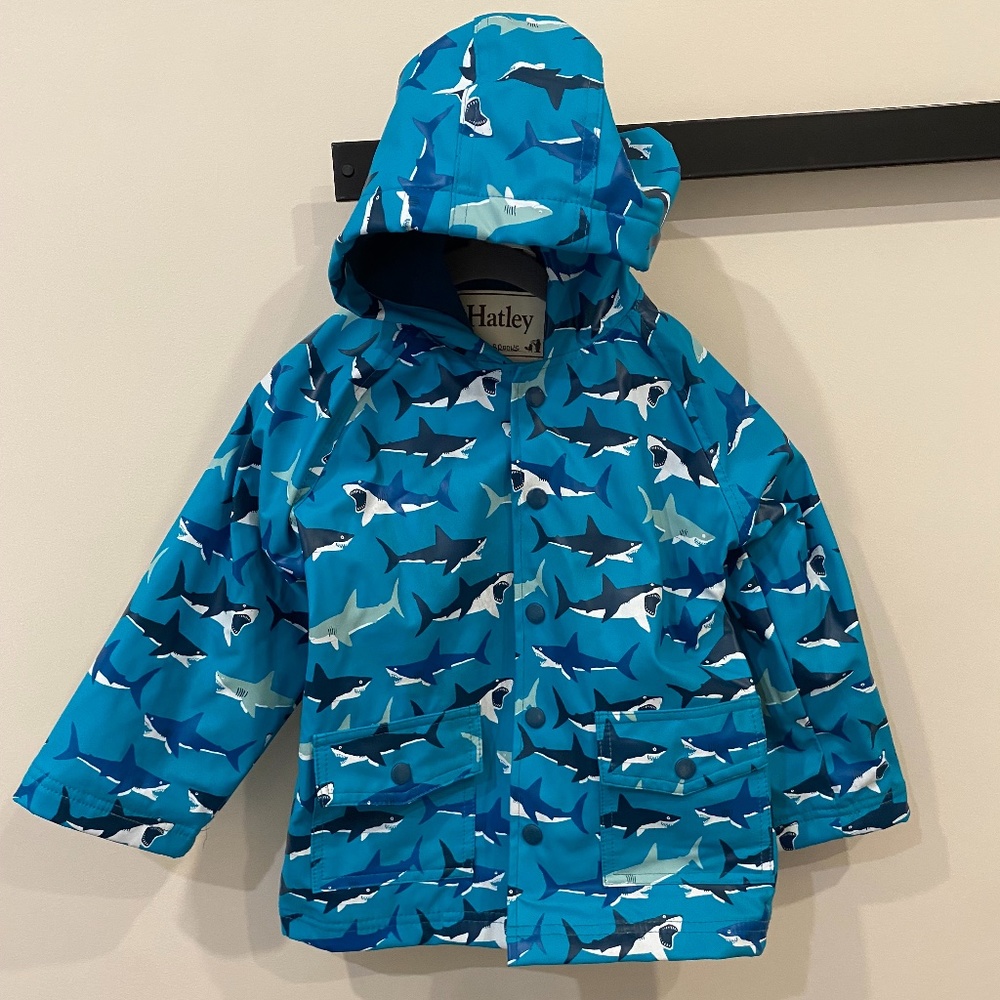 Hatley Shark Rain Coat
